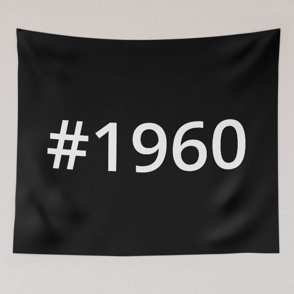 Item preview, Hashtag 1960 designed and sold by MSA-42.