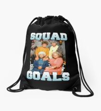 Golden Girls Squad Goals Drawstring Bag