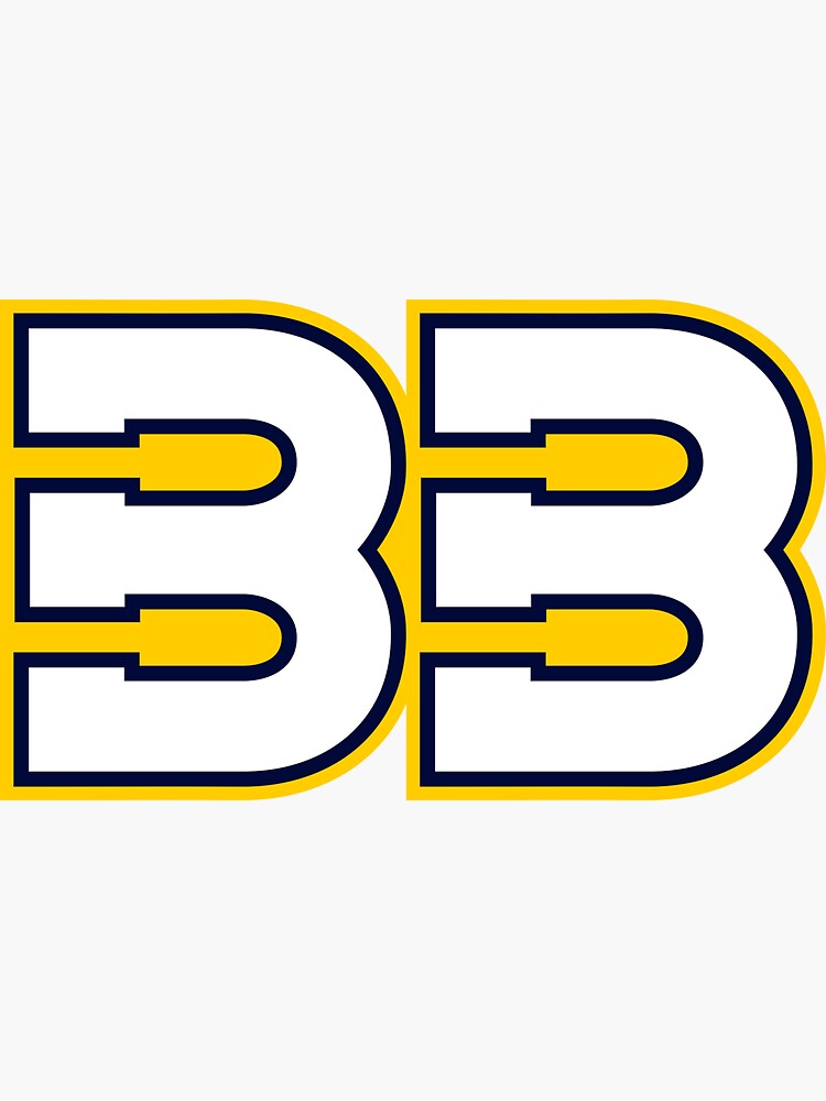 "33Bradicon" Sticker for Sale by Redbubble