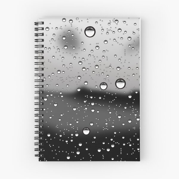 Item preview,  Black and White Window Rain Drops designed and sold by BerryCats.