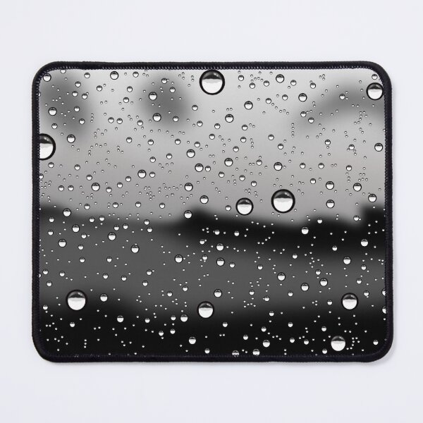 Item preview,  Black and White Window Rain Drops designed and sold by BerryCats.