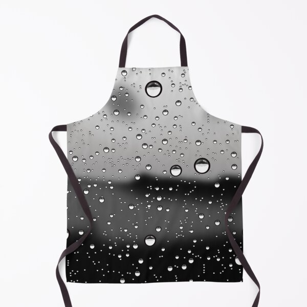 Item preview, Black and White Window Rain Drops designed and sold by BerryCats.