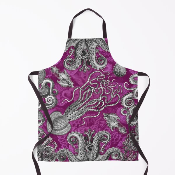 Item preview, Octopus Squid Kraken Art Tentacles Seashell Deep Sea Ocean Creatures Lover (Pink) designed and sold by Mechanical Whispers.