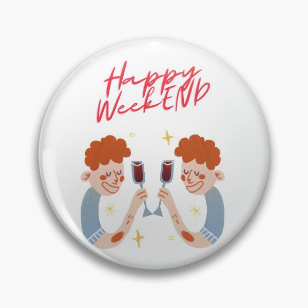 Item preview, Happy weekend funny drink message  designed and sold by IHope-IMakeIt.