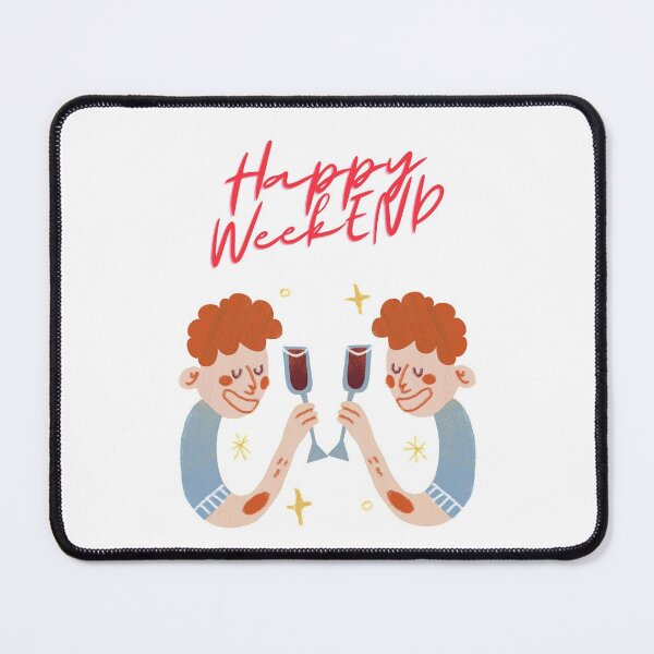 Item preview, Happy weekend funny drink message designed and sold by IHope-IMakeIt.