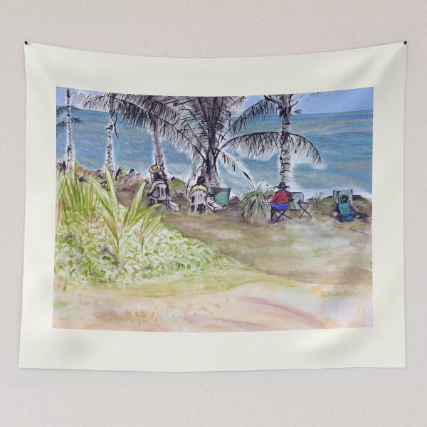 Item preview, Artists by the Sea, Flying Fish Point  designed and sold by Kerryn Madsen-Pietsch.