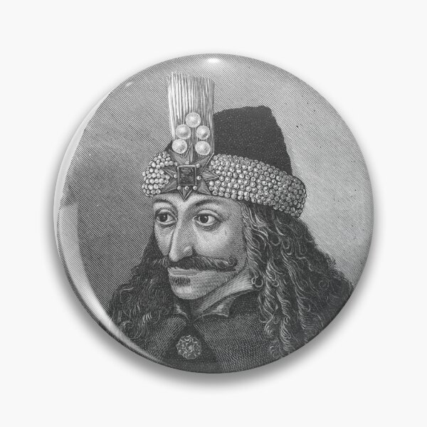 Item preview,  Vlad the Impaler - portrait black and white designed and sold by Mad-Boy.