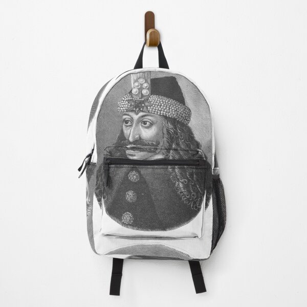 Item preview, Vlad the Impaler - portrait black and white designed and sold by Mad-Boy.