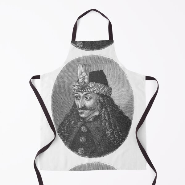 Item preview,  Vlad the Impaler - portrait black and white designed and sold by Mad-Boy.