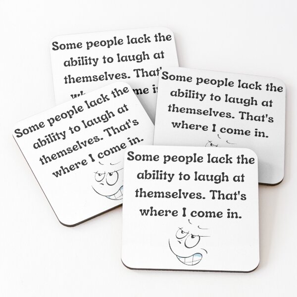 Item preview, Some people lack the ability to laugh at themselves designed and sold by redbugdesigns.