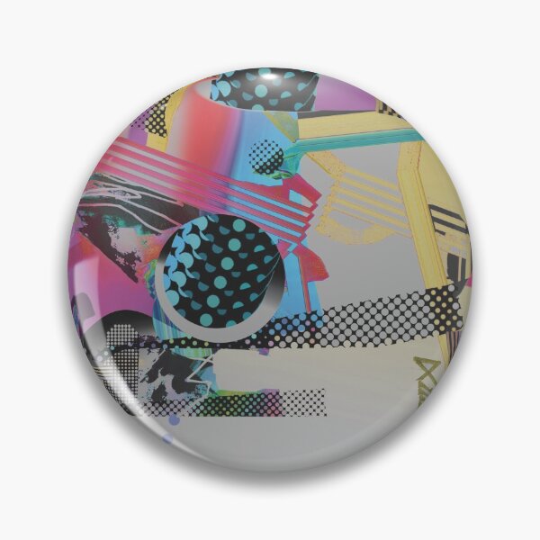 Item preview, Pinball Glitch Abstract Colorful designed and sold by Kacixart.
