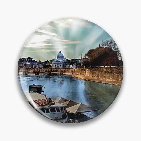 Item preview, Rome, St Peter's, and the Tiber designed and sold by alabca.