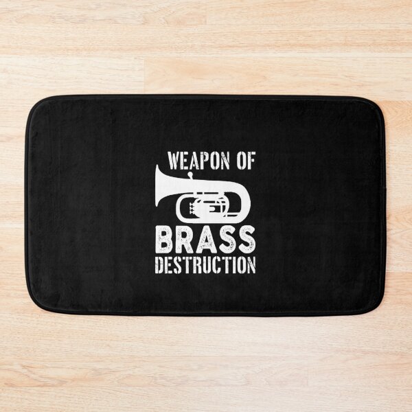 Item preview, Tuba Player Gift, Weapon Of Brass Destruction Birthday Gifts Tubaist Funny Musician  Band Gift  Funny Rude Offensive saying, designed and sold by joygift369.