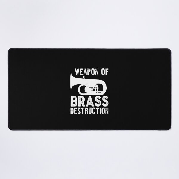 Item preview, Tuba Player Gift, Weapon Of Brass Destruction Birthday Gifts Tubaist Funny Musician Band Gift Funny Rude Offensive saying, designed and sold by joygift369.