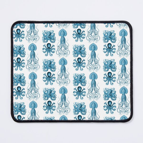 Item preview, Octopus Squid Kraken Art Tentacles Seashell Deep Sea Ocean Creatures Lover (Blue, Multi Pack Sheet) designed and sold by Mechanical Whispers.