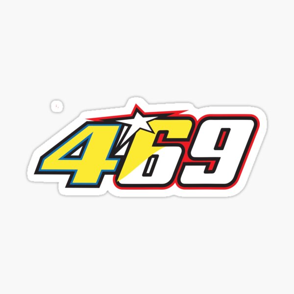 Buy 2 Pieces Valentino Rossi 46 The Doctor Sticker 18X8 cm Logo Sticker  Decal Die Cut Car Bike Car Laptop Helmet Rockstar Claw Online at  desertcartIsrael