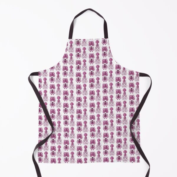 Item preview, Octopus Squid Kraken Art Tentacles Seashell Deep Sea Ocean Creatures Lover (Pink, Multi Pack Sheet) designed and sold by Mechanical Whispers.