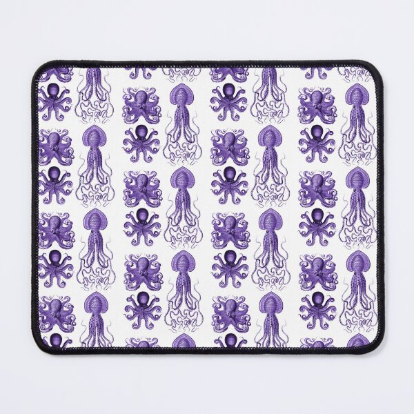 Item preview, Octopus Squid Kraken Art Tentacles Seashell Deep Sea Ocean Creatures Lover (Purple, Multi Pack Sheet) designed and sold by Mechanical Whispers.