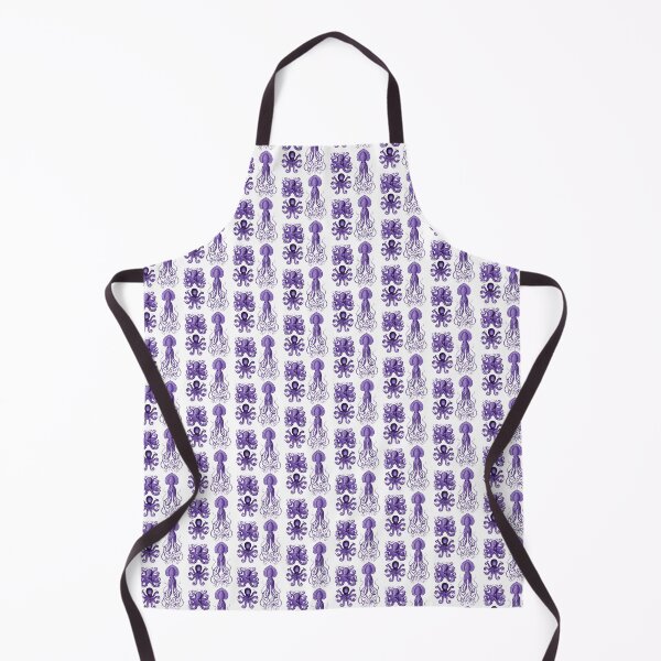 Item preview, Octopus Squid Kraken Art Tentacles Seashell Deep Sea Ocean Creatures Lover (Purple, Multi Pack Sheet) designed and sold by Mechanical Whispers.