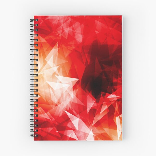 Item preview, Three Color Red Black and White Merge Background Art designed and sold by BerryCats.