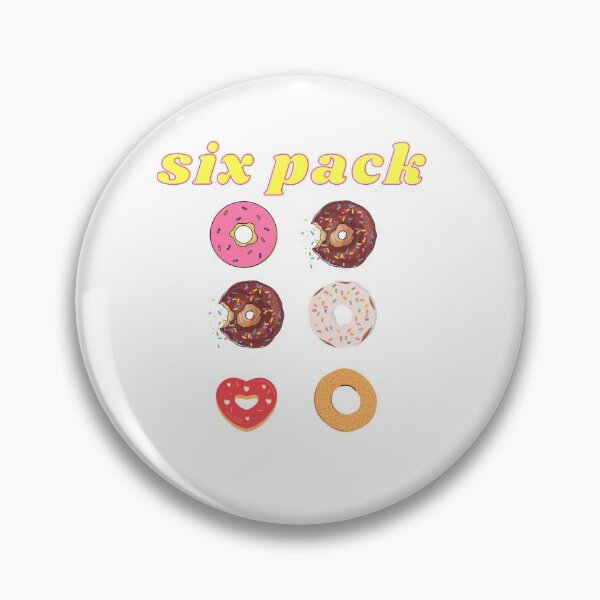 Item preview, Six pack donuts design designed and sold by Marwa02.