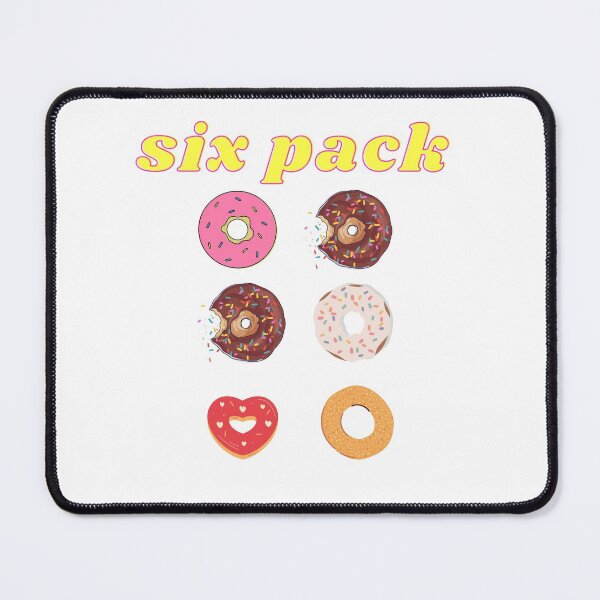 Item preview, Six pack donuts design designed and sold by Marwa02.
