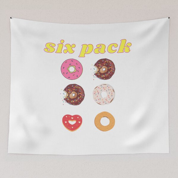 Item preview, Six pack donuts design designed and sold by Marwa02.