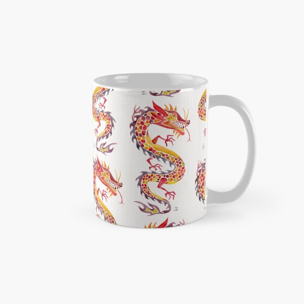 Item preview, Chinese Dragon – Fiery Palette designed and sold by Cat Coquillette.