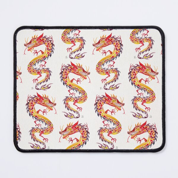 Item preview, Chinese Dragon – Fiery Palette designed and sold by Cat Coquillette.