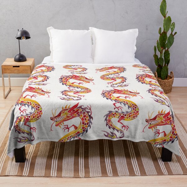 Item preview, Chinese Dragon – Fiery Palette designed and sold by Cat Coquillette.