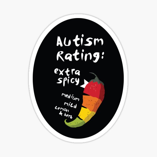 Spicy Autism Sticker