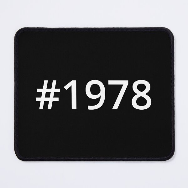 Item preview, Hashtag 1978 designed and sold by MSA-42.