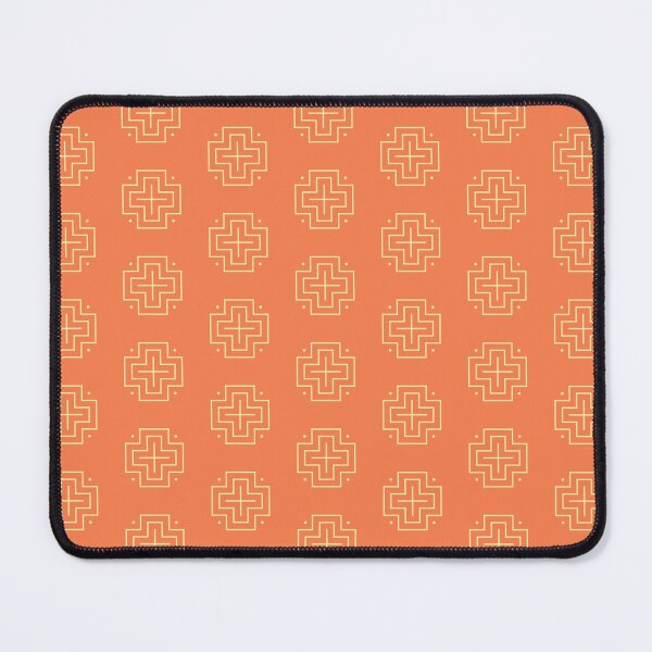 Item preview, Tribal cross pattern - orange designed and sold by BattaAnastasia.
