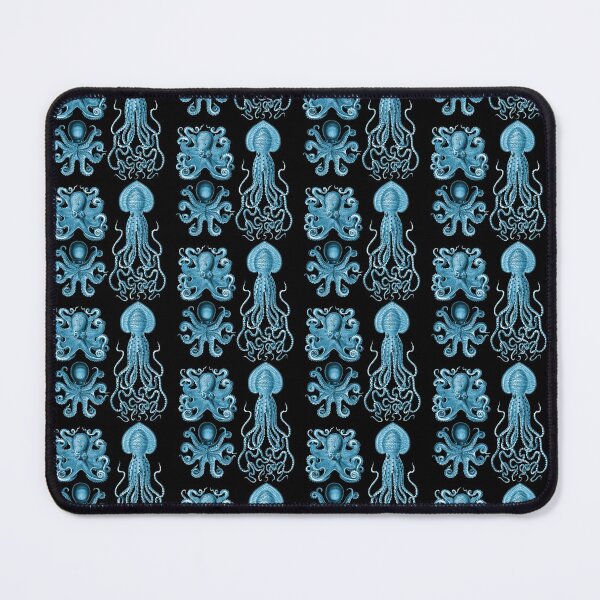 Item preview, Octopus Squid Kraken Art Tentacles Seashell Deep Sea Ocean Creatures Lover (Blue, Multi Pack Sheet) designed and sold by Mechanical Whispers.
