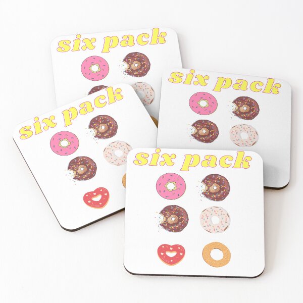 Item preview, Six pack donuts design designed and sold by Marwa02.