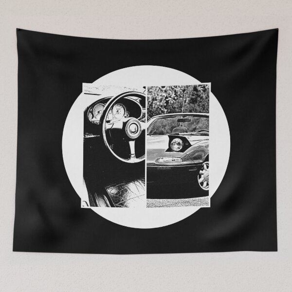 Item preview, Mazda Miata MX-5 NA Black 'N White 5 (BLACK VERSION) designed and sold by Cero81.