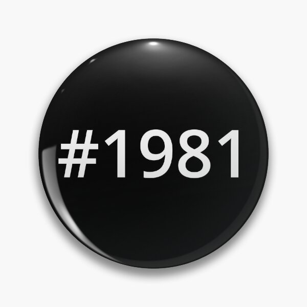 Item preview, Hashtag 1981 designed and sold by MSA-42.
