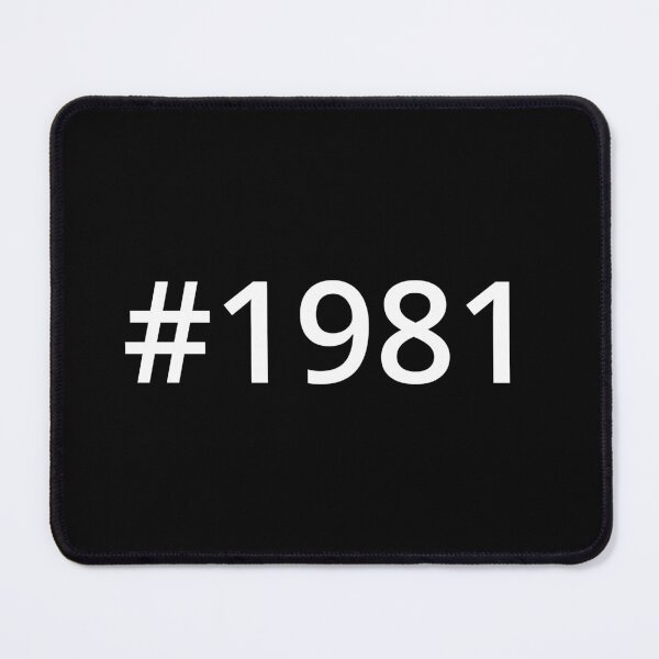 Item preview, Hashtag 1981 designed and sold by MSA-42.