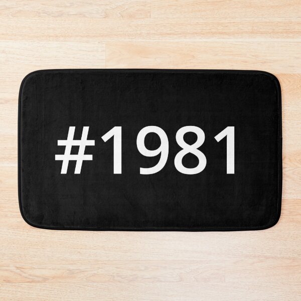 Item preview, Hashtag 1981 designed and sold by MSA-42.