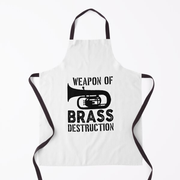 Item preview, Tuba Player Gift, Weapon Of Brass Destruction Birthday Gifts Tubaist Funny Musician Band Gift Funny Rude Offensive saying, designed and sold by joygift369.