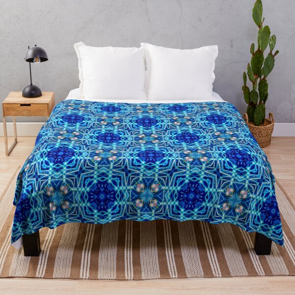 Item preview, Blue and beautiful underwater patterns. designed and sold by Patternflower.