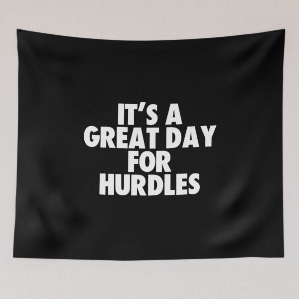 Item preview, It's a Great Day for Hurdles designed and sold by kindxinn.