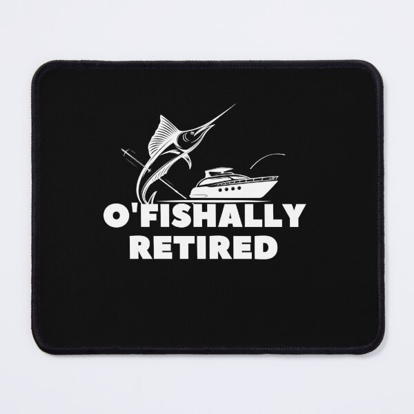 Item preview, Funny Retired man - O'fishally Retired, Funny Vintage Retirement Fisherman T-Shirt designed and sold by zakibenj.
