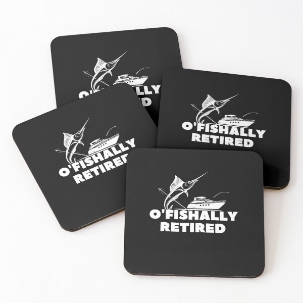Item preview, Funny Retired man -  O'fishally Retired, Funny Vintage Retirement Fisherman T-Shirt designed and sold by zakibenj.