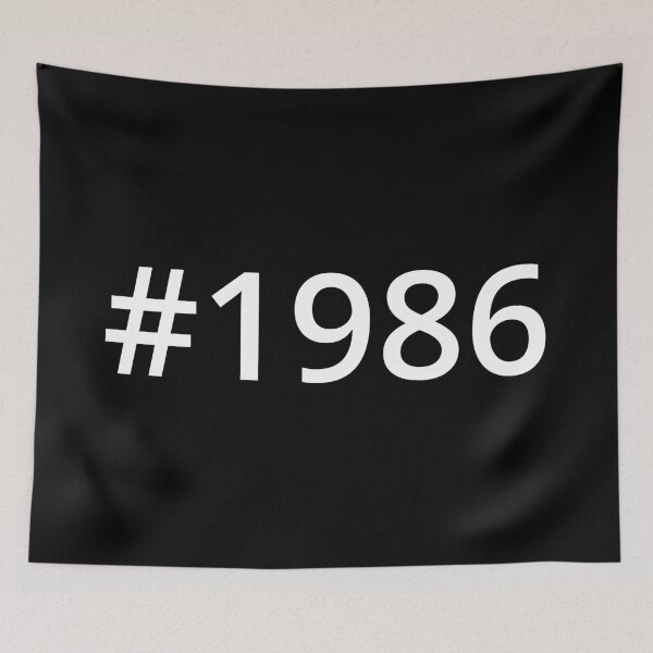 Item preview, Hashtag 1986 designed and sold by MSA-42.