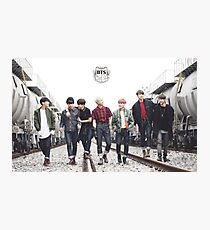 bangtan sonyeondan BTS Photographic Print