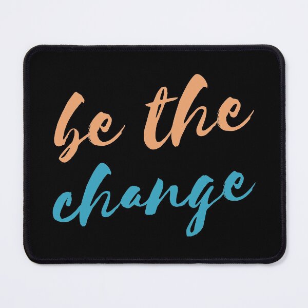 Item preview, Inspirational Motivational Success quote. Be The Change designed and sold by efenem.