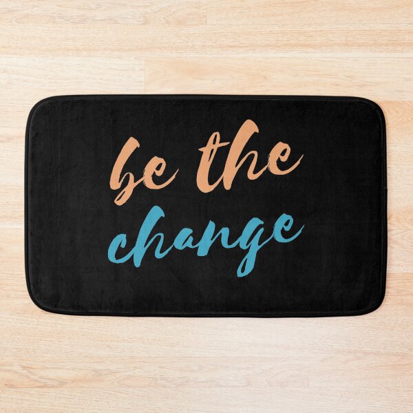 Item preview, Inspirational Motivational Success quote. Be The Change designed and sold by efenem.