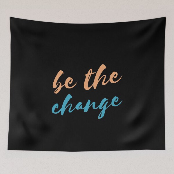Item preview, Inspirational Motivational Success quote. Be The Change designed and sold by efenem.