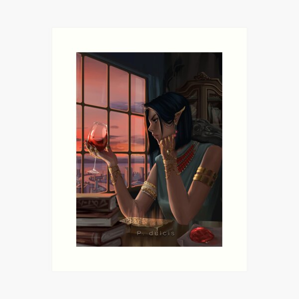 Item preview, Fixated  |  Amren (ACOTAR) designed and sold by P-dulcis.
